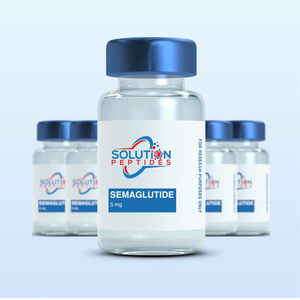 5 VIAL COMBO PACK SEMAGLUTIDE 5mg Solution Peptides