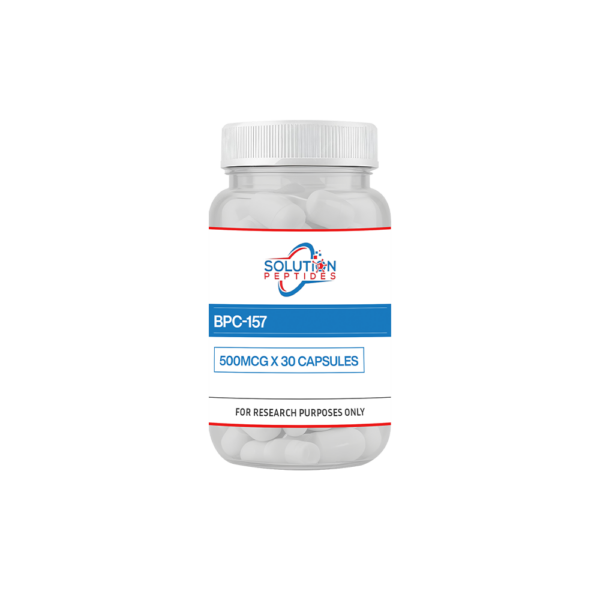 BPC-157 500mcg x 30 capsules (Salt Arginate)