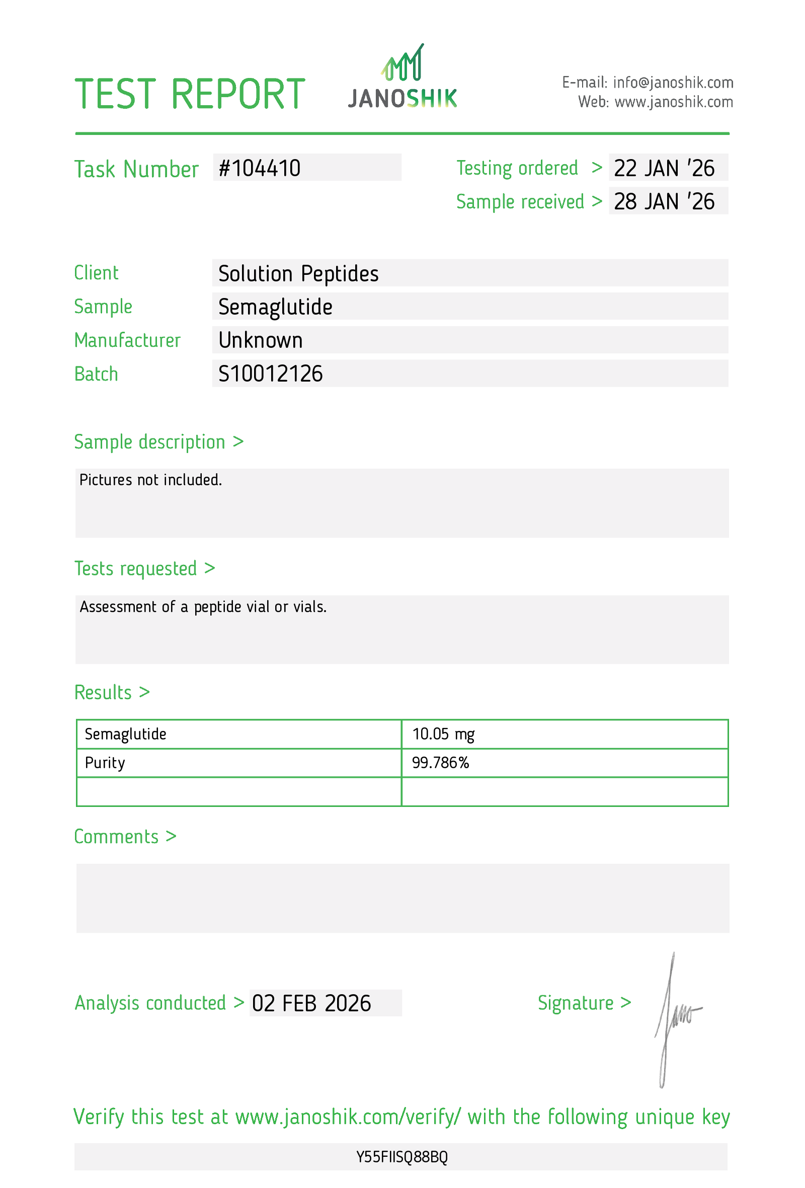 10 VIAL COMBO PACK: Peptide 1 (S) – 10mg - thumbnail 5